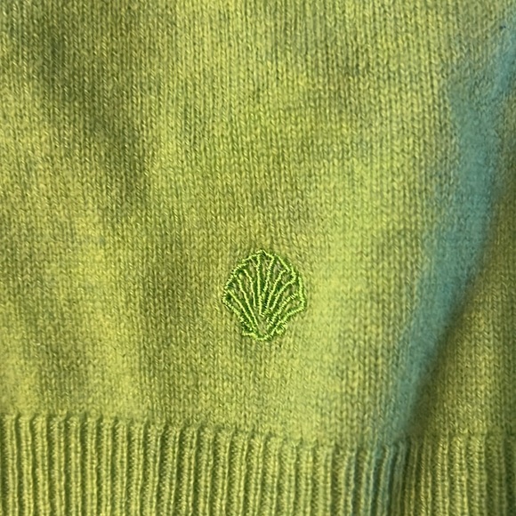 Loulou Studio Cupo Cashmere Green Cardigan - Picture 9 of 10